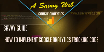 How to Impement google analytics