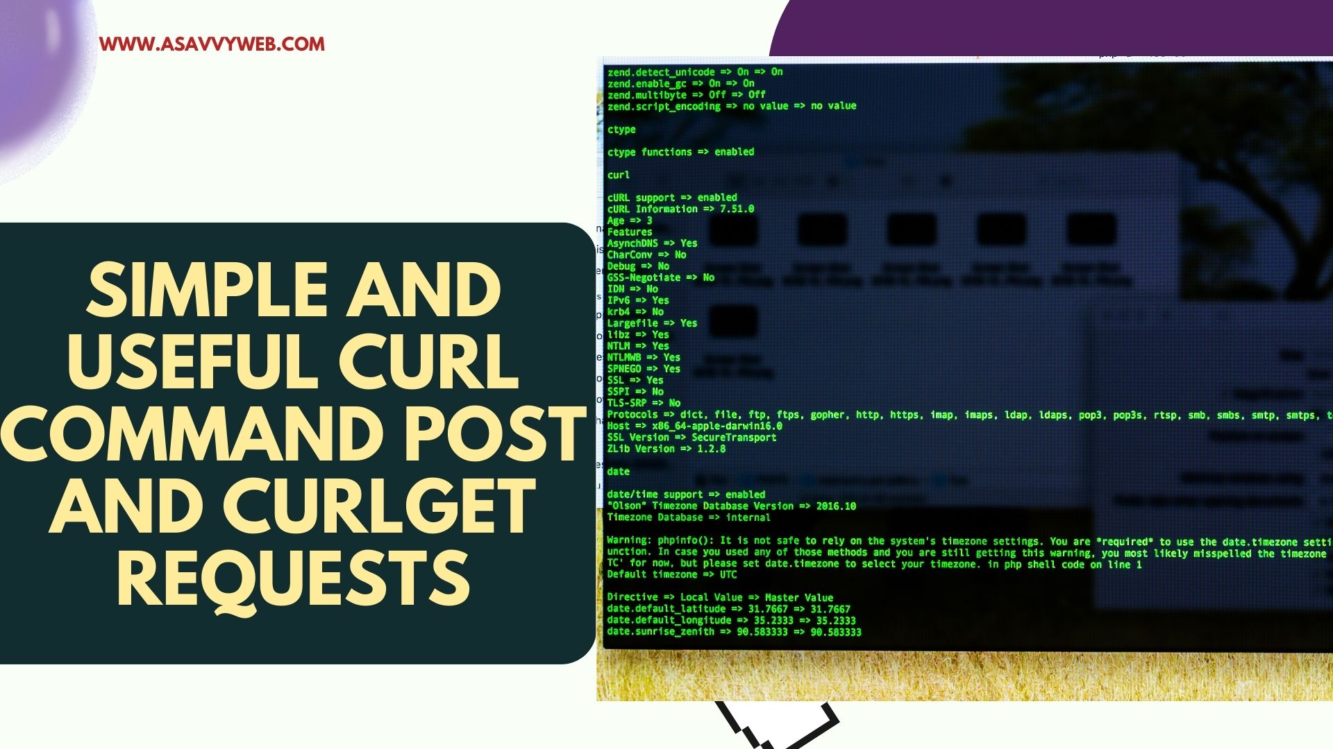 Simple and Useful Curl Comman﻿d Post and cURL Get Requests