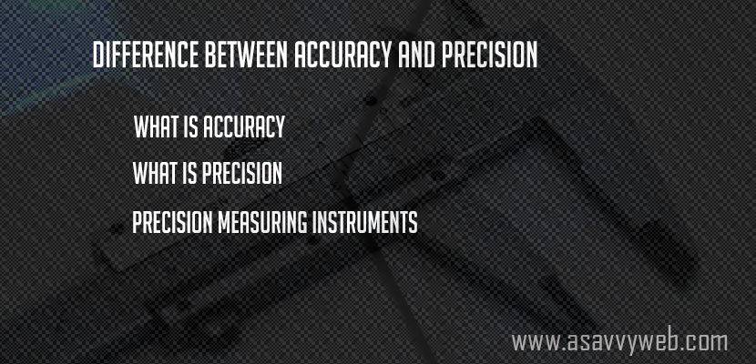 Difference Between Accuracy and Precision