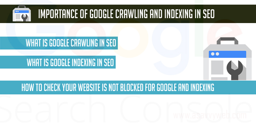 Importance of Google Crawling and Indexing in SEO