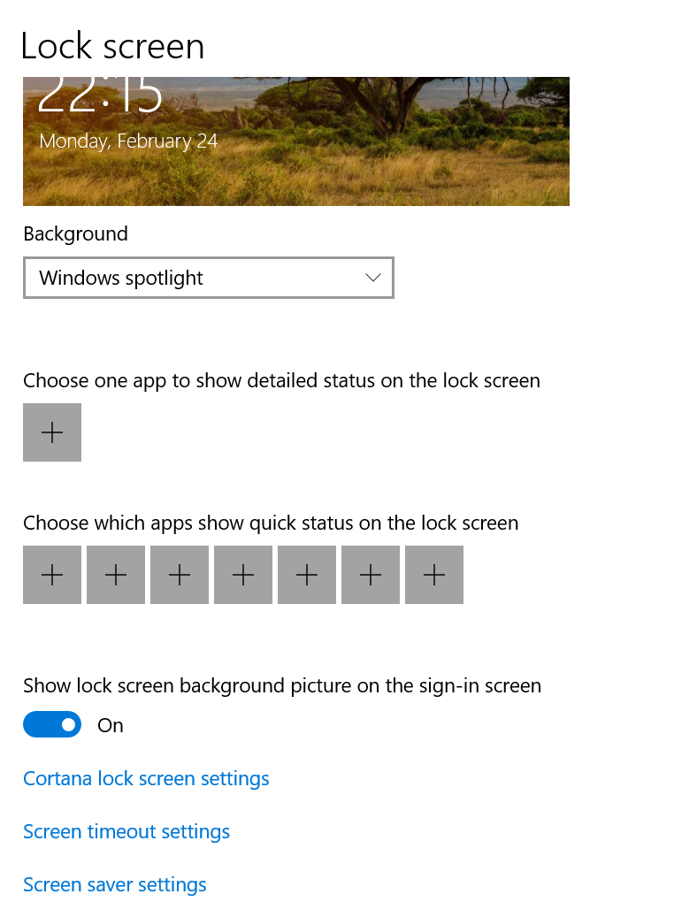 How to Change Windows 10 automatically change lock screen