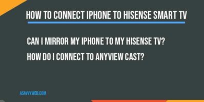 How to connect iphone to hisense smart tv