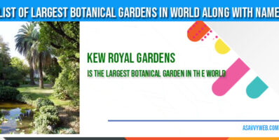 List of largest-botanical-gardens-in-world-along-with-names