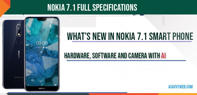 Nokia 7.1-full-specifications