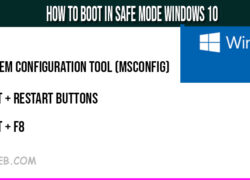 How to Boot in Safe Mode Windows 10