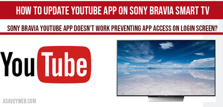 How To Update YouTube App On Sony Bravia Smart TV A Savvy Web how-to-update-youtube-app-on-sony-bravia-smart-tv-a-savvy-web