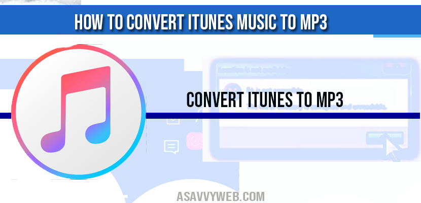 how-to-convert-itunes-to-mp3