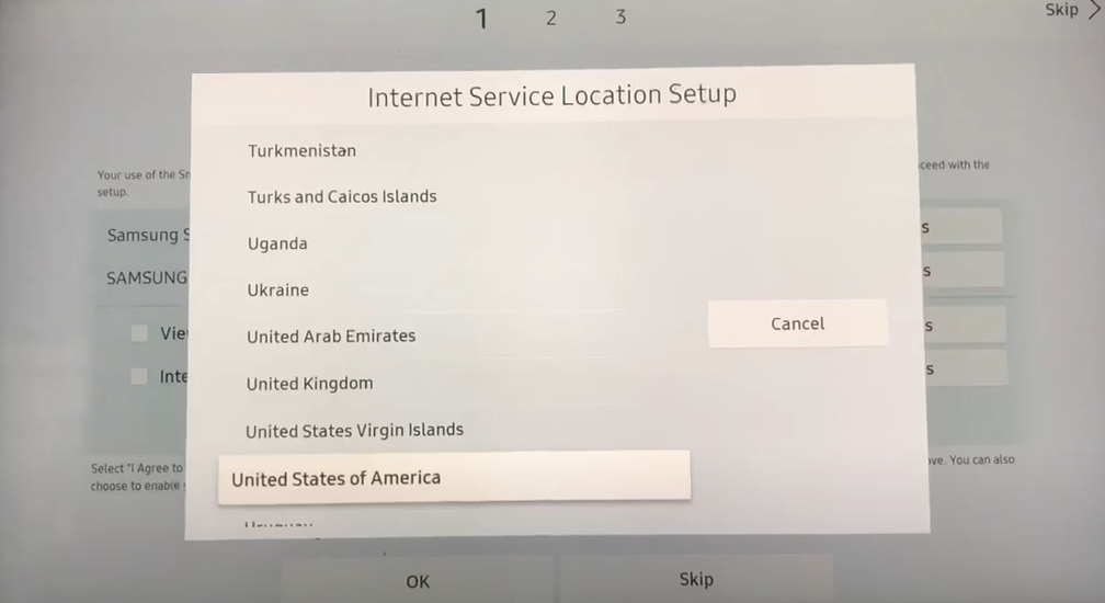 select-location-on-smamsung-smart-tv-location