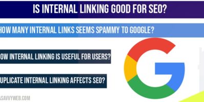 Is internal linking good for SEO