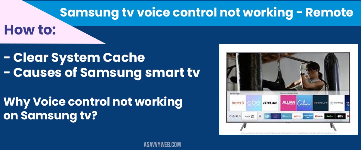Samsung tv голосовое управление