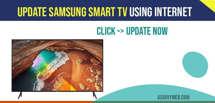 Update Samsung smart tv