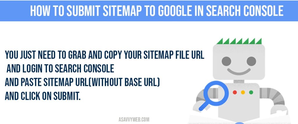 How to Submit sitemap to google in search console