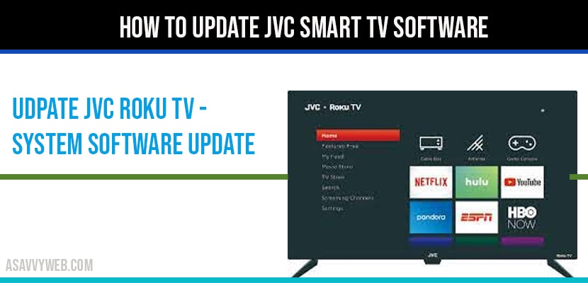 Update jvc roku tv