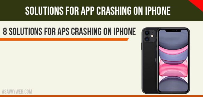 The solutions for app crashing on iPhone - A Savvy Web