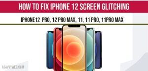 How to Fix iPhone 12 Screen Glitching: iPhone 12 Pro, 12 pro Max, 11