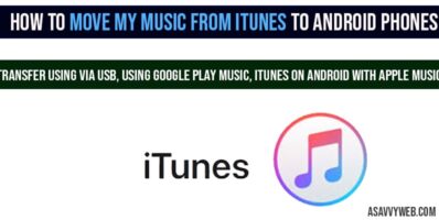 Move My Music from iTunes to Android