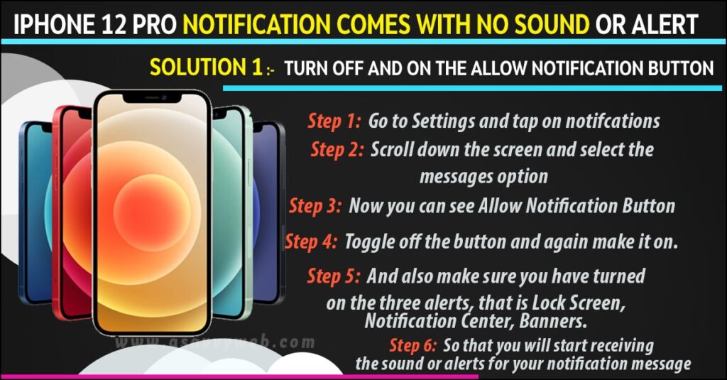 Turn Off And On The Allow Notification Button 
