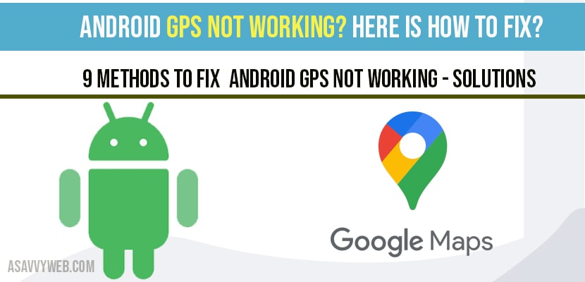 Android GPS not working