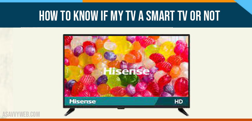 How to Know if My TV a Smart TV or Not-min