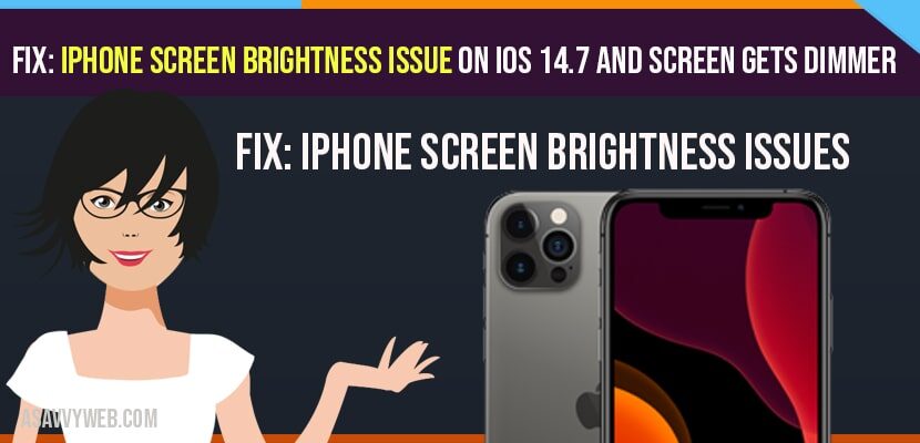 Fix-iPhone Screen Brightness Issue on iOS
