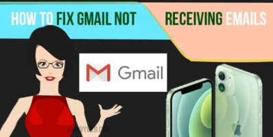 fix gmail not receiving emails