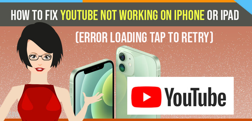 Youtube Not working on iPhone