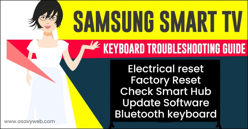 Samsung Smart TV keyboard Troubleshooting Guide