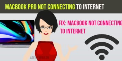 macbook pro not connecting to internet