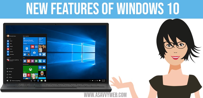 New Features of Windows 10