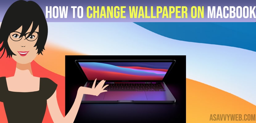 Change Wallpaper on MacBook