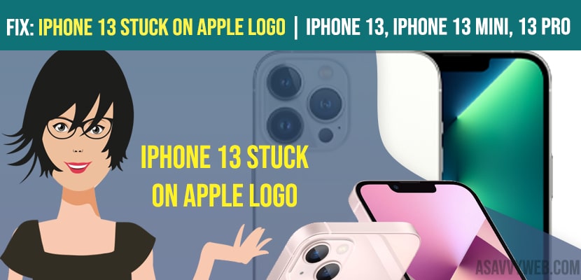 iPhone 13 Stuck on Apple logo