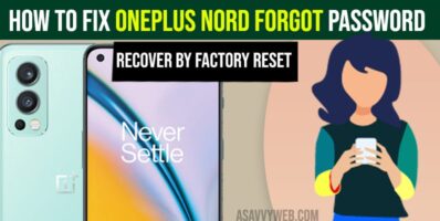 How to Fix OnePlus Nord Forgot Password | Recover by Factory Reset