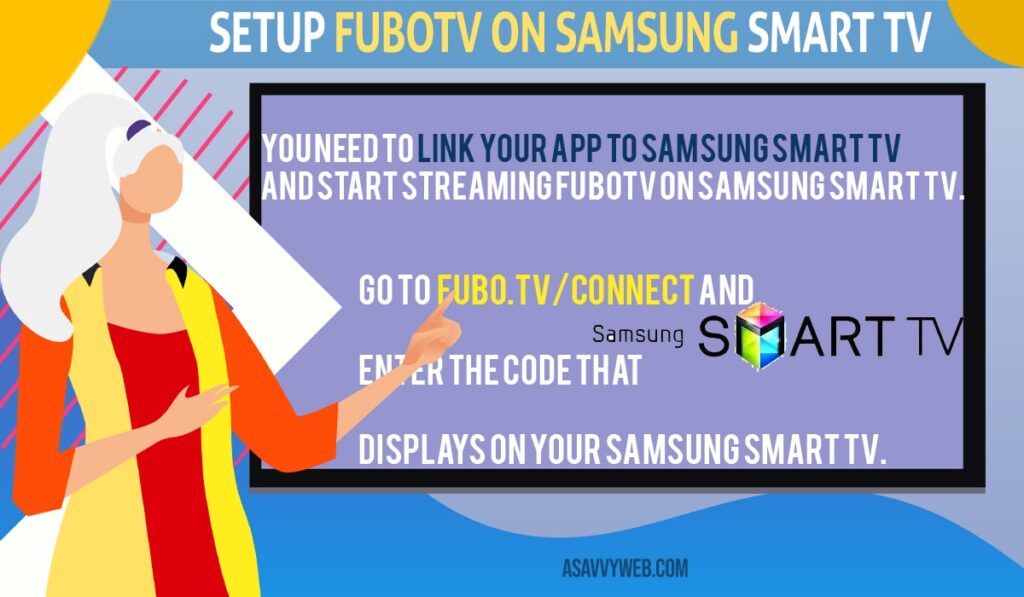 Setup Fubotv on Samsung Smart tv