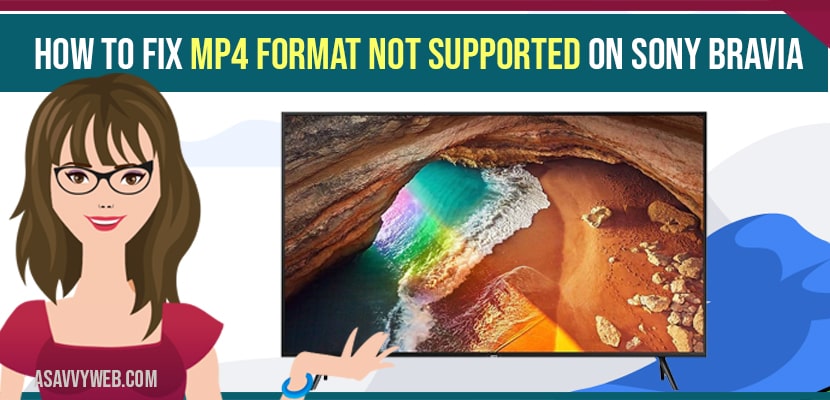 MP4 Format Not Supported on Sony Bravia