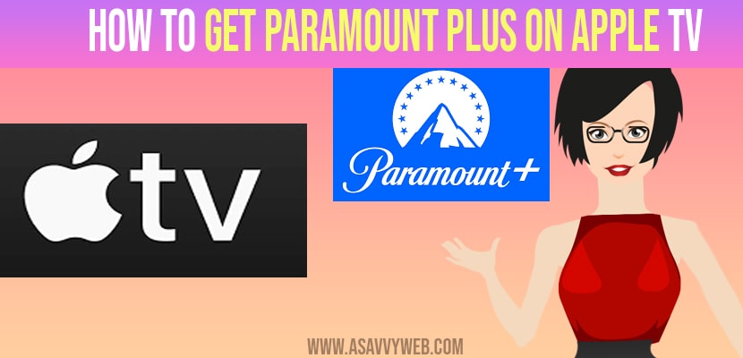 how to get paramount plus on apple tv