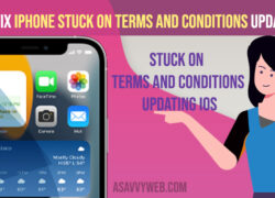 iPhone Stuck on Terms and Conditions