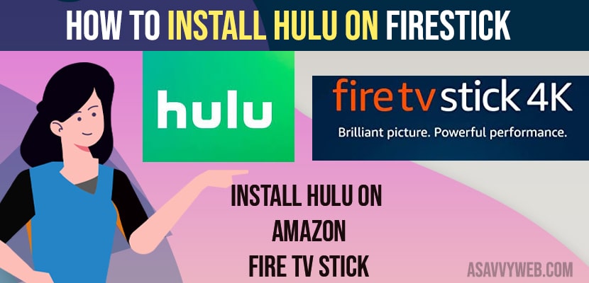 How to Install Hulu on Firestick