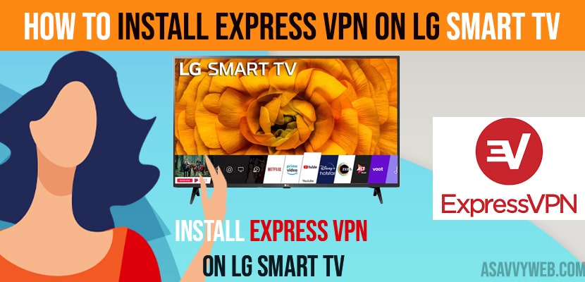 install Express VPN on LG Smart TV