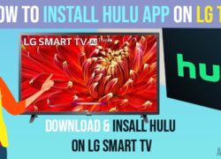 Install Hulu App on LG Smart tv