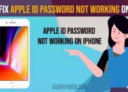 How to fix Apple ID password Not Working on iPhone