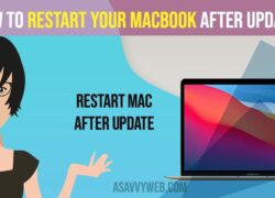 How to Fix Macbook air not starting after update or Stuck on Restart