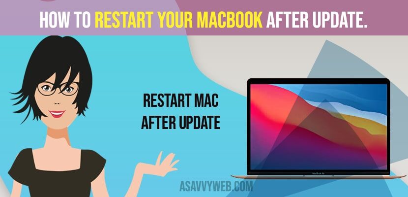 How to Fix Macbook air not starting after update or Stuck on Restart