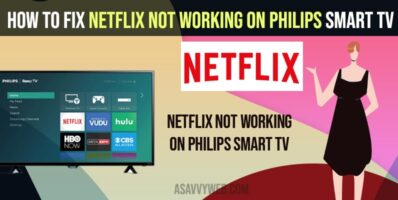 Fix Netflix Not Working on Philips Smart tv