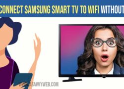 how to connect samsung tv to wifi without adapter