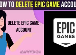 How to Delete Epic Game Account