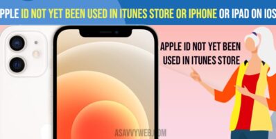 Apple iD not yet been used in iTunes Store or iPhone or iPad on iOS 15