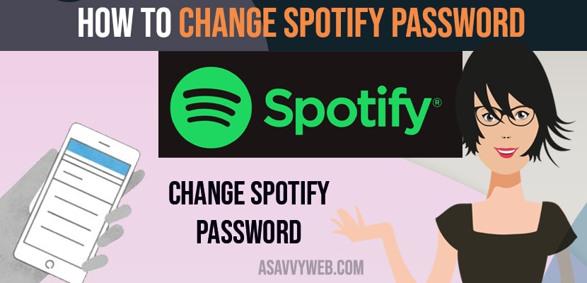 How to Change Spotify Password