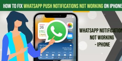 Fix Whatsapp Push Notifications Not Working on iPhone