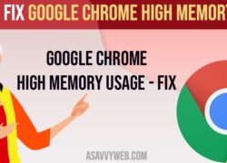 How to Fix Google Chrome High Memory Usage