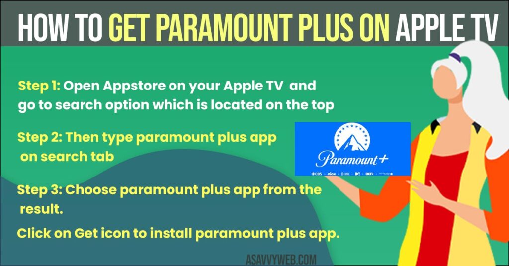 Get Paramount Plus on Apple TV